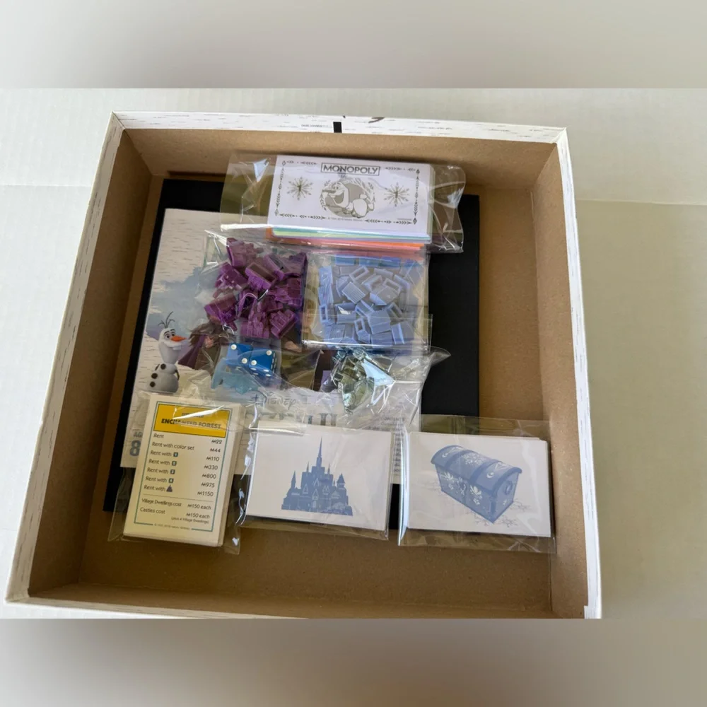 Monopoly Disney Frozen‎ II Board Game E5066 Journey Through Arendelle Hasbro